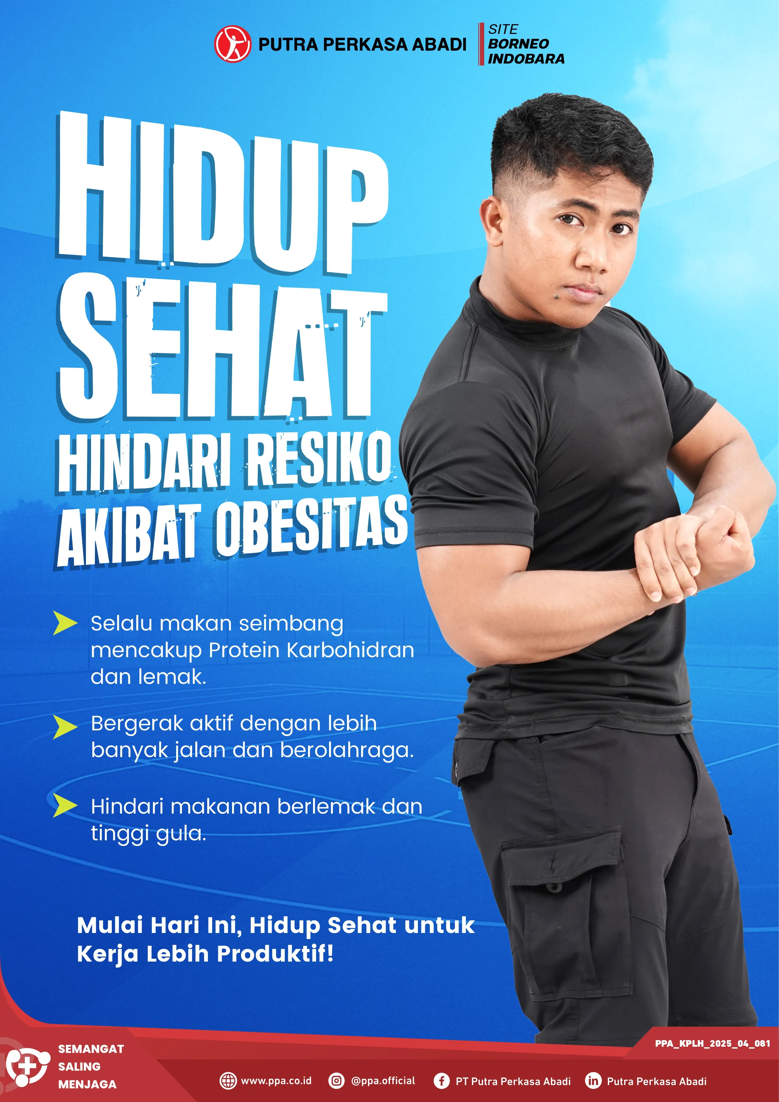 Hidup Sehat untuk Mencegah Risiko Obesitas dan Meningkatkan Produktivitas